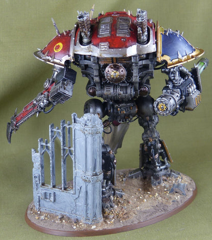 Knight Desecrator - Chaos Knights - Painted - Warhammer AoS 40k #2HV