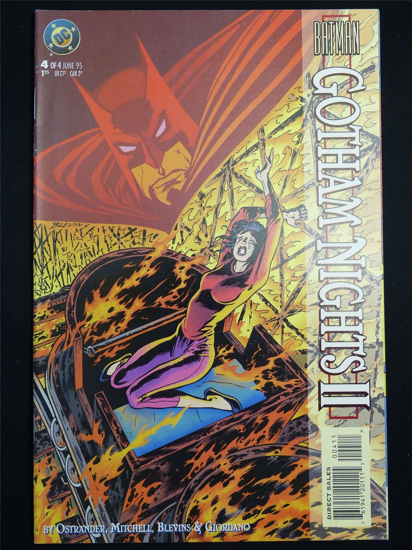 BATMAN: Gotham Nights II #4 1995 - B&B DC Comic #2JC