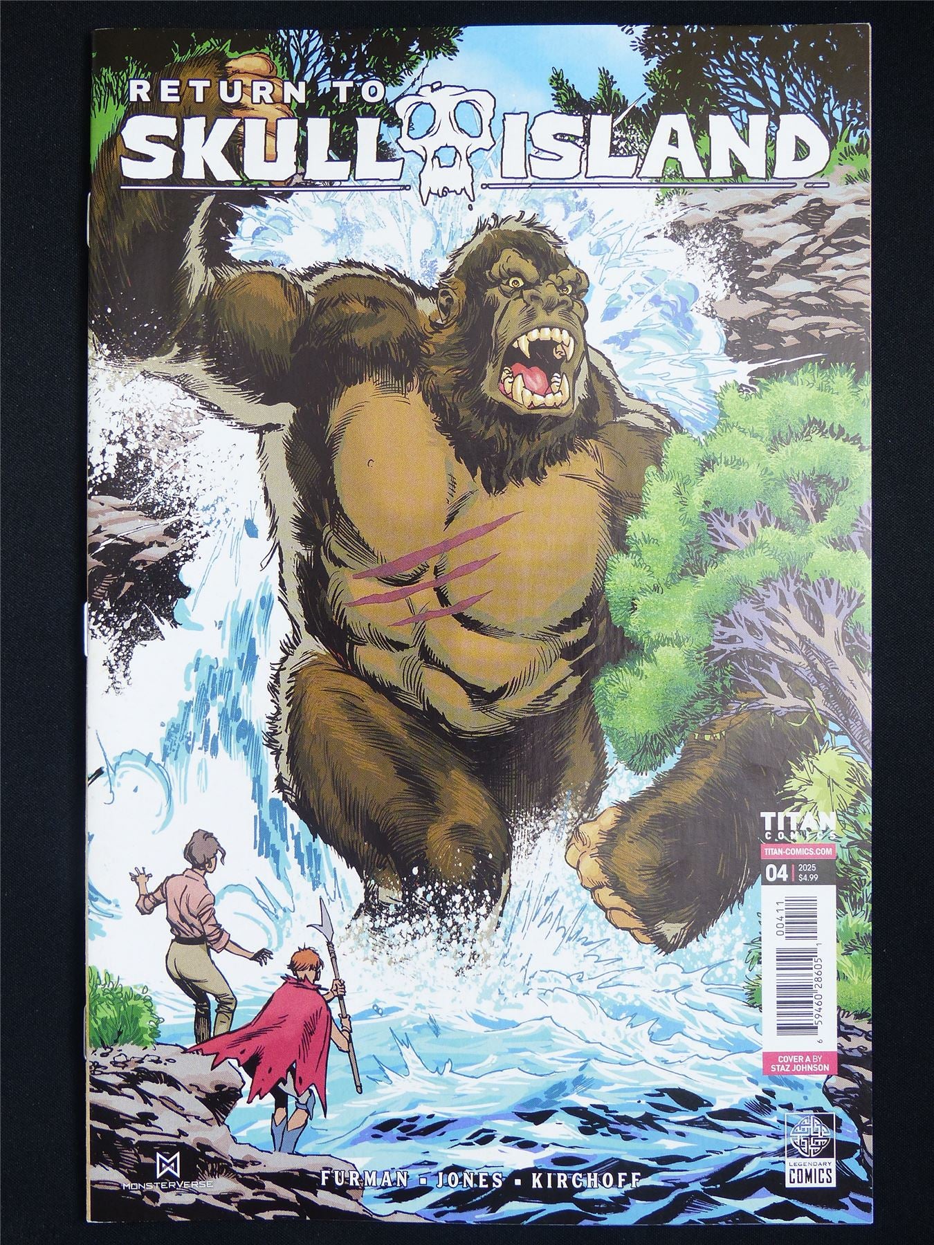 RETURN to Skull Island #4 - Titan Comic #5WX