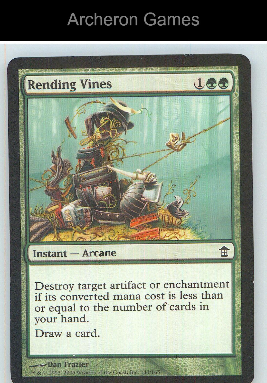 Rending Vines SOK 143 C MTG Card NM/EX+