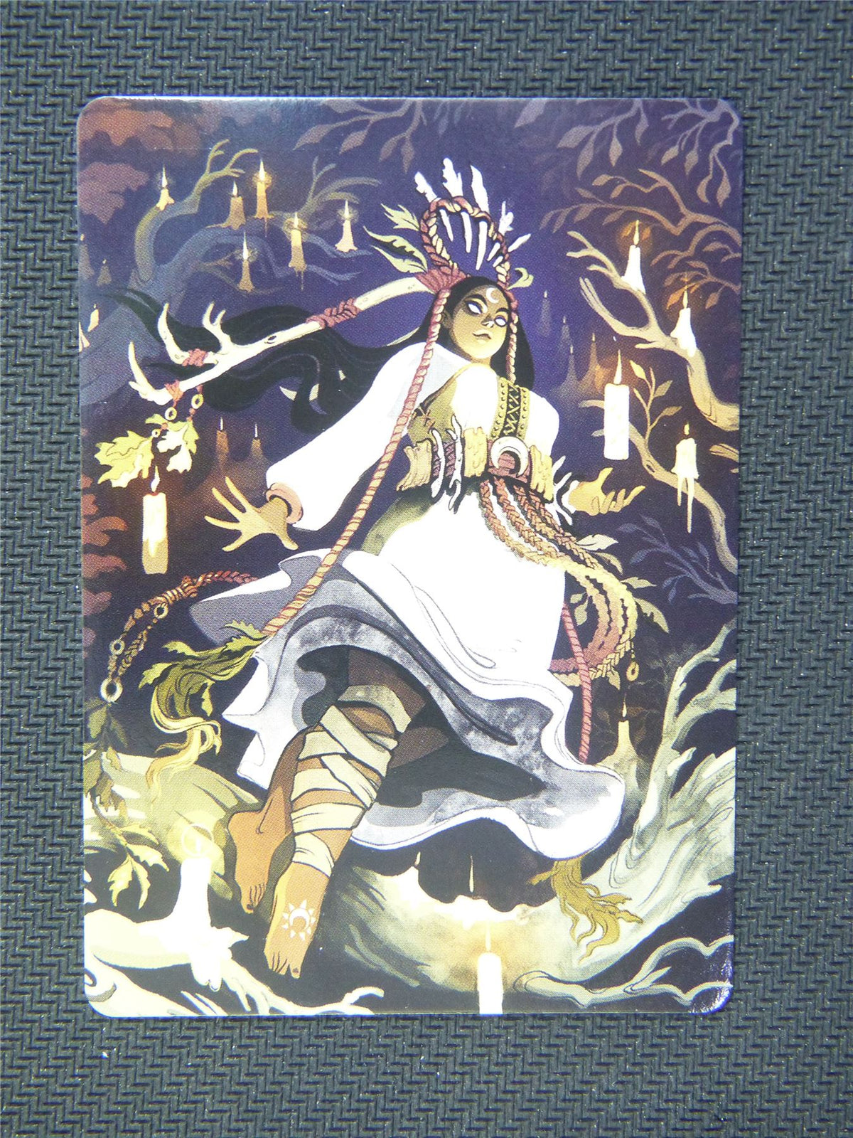 Candlegrove Witch Art Card 76 - Innistrad Midnight Hunt Art Series - Mtg Card #3ED