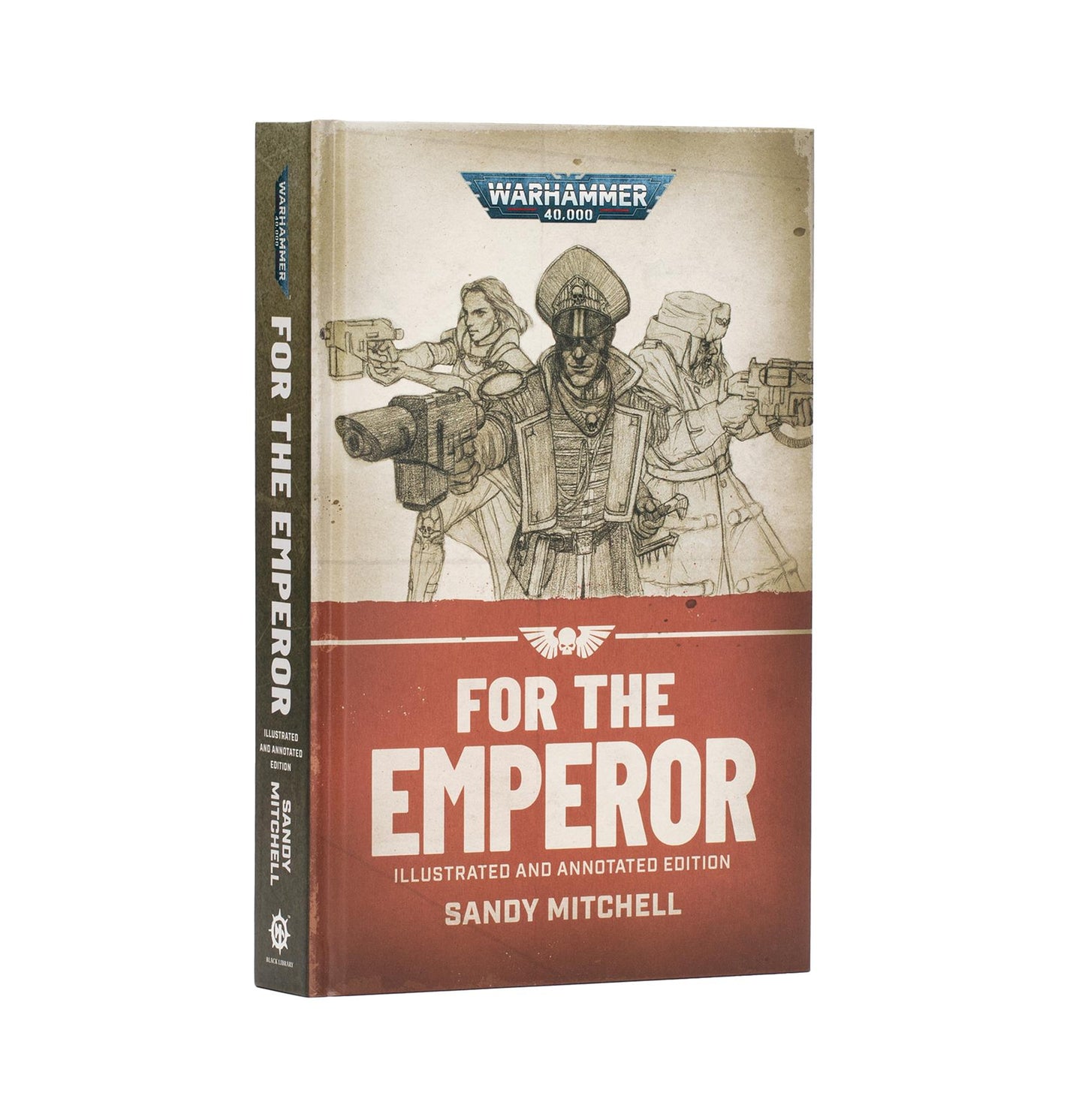 For the Emperor - Sandy Mitchell - Warhammer: 40K - Black Library Hardback - Available from 11/07/2026