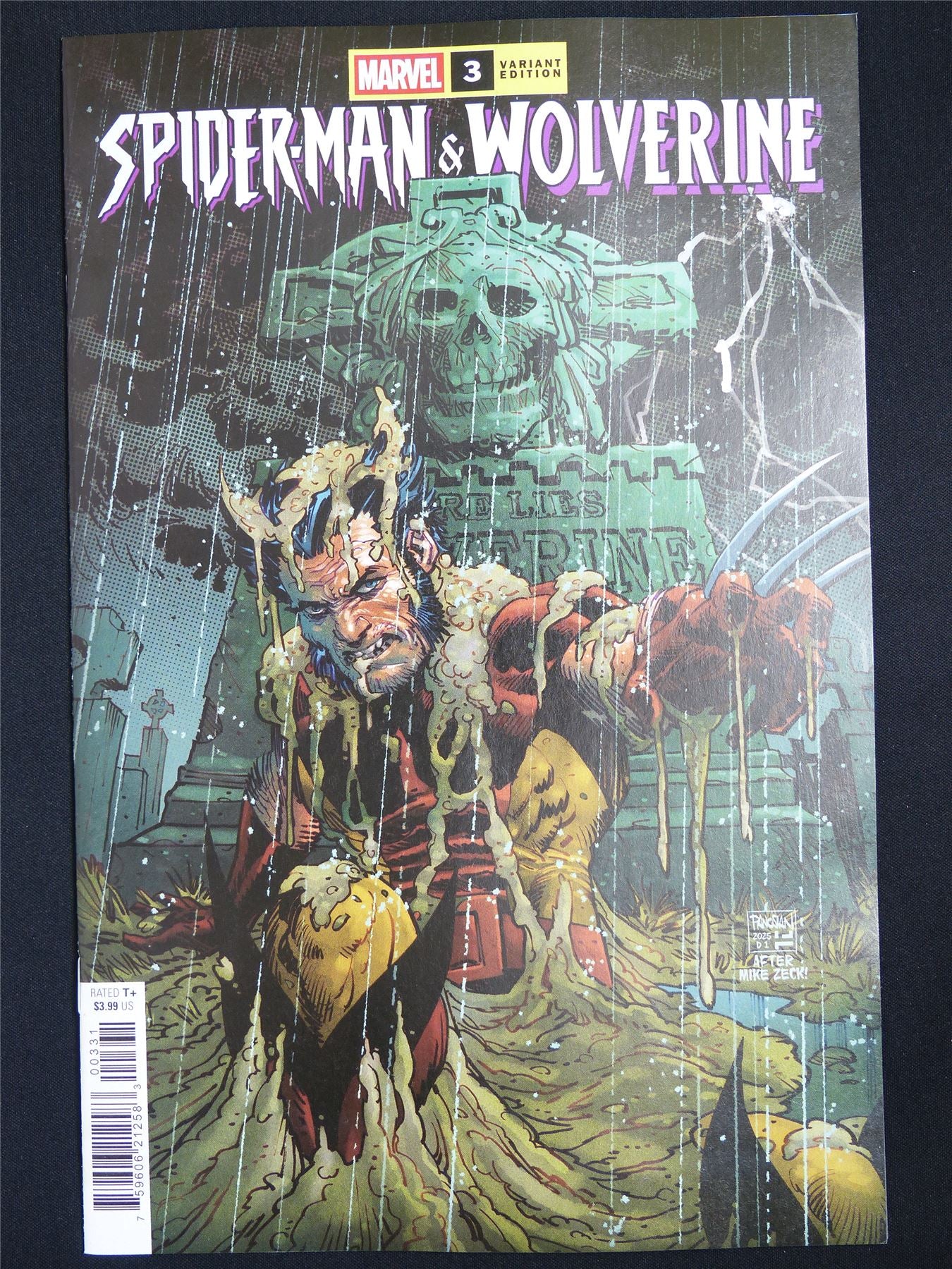 SPIDER-MAN & Wolverine: Into the Savage Lands #3 Variant - Sep 2025 Marvel Comic #2KJ
