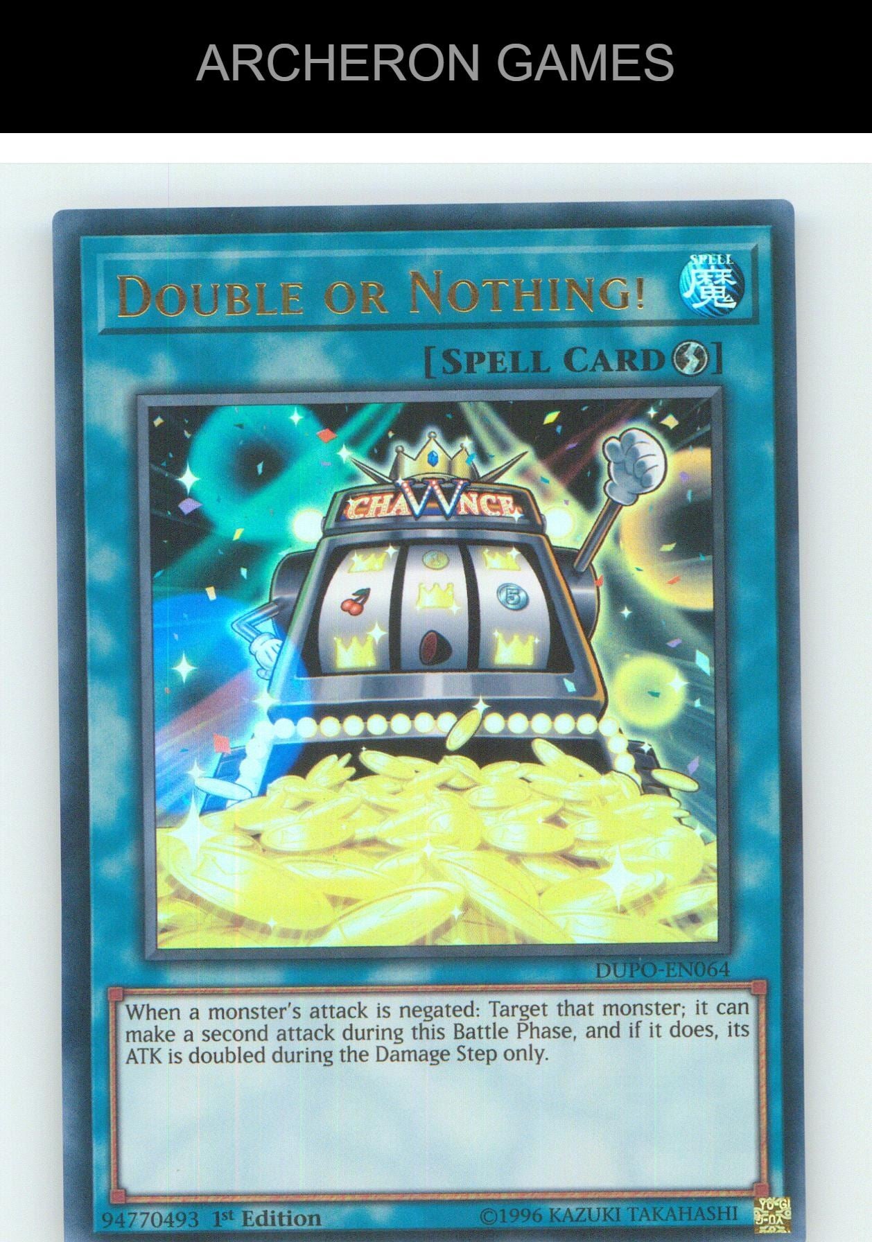 Double or Nothing! UR YUGIOH Card Unlimited