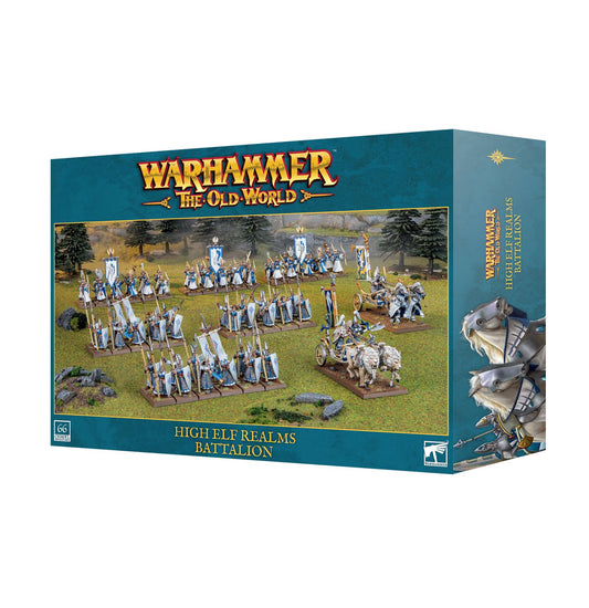 High Elf Realms Battalion - Warhammer Old World - Available from 01/03/25