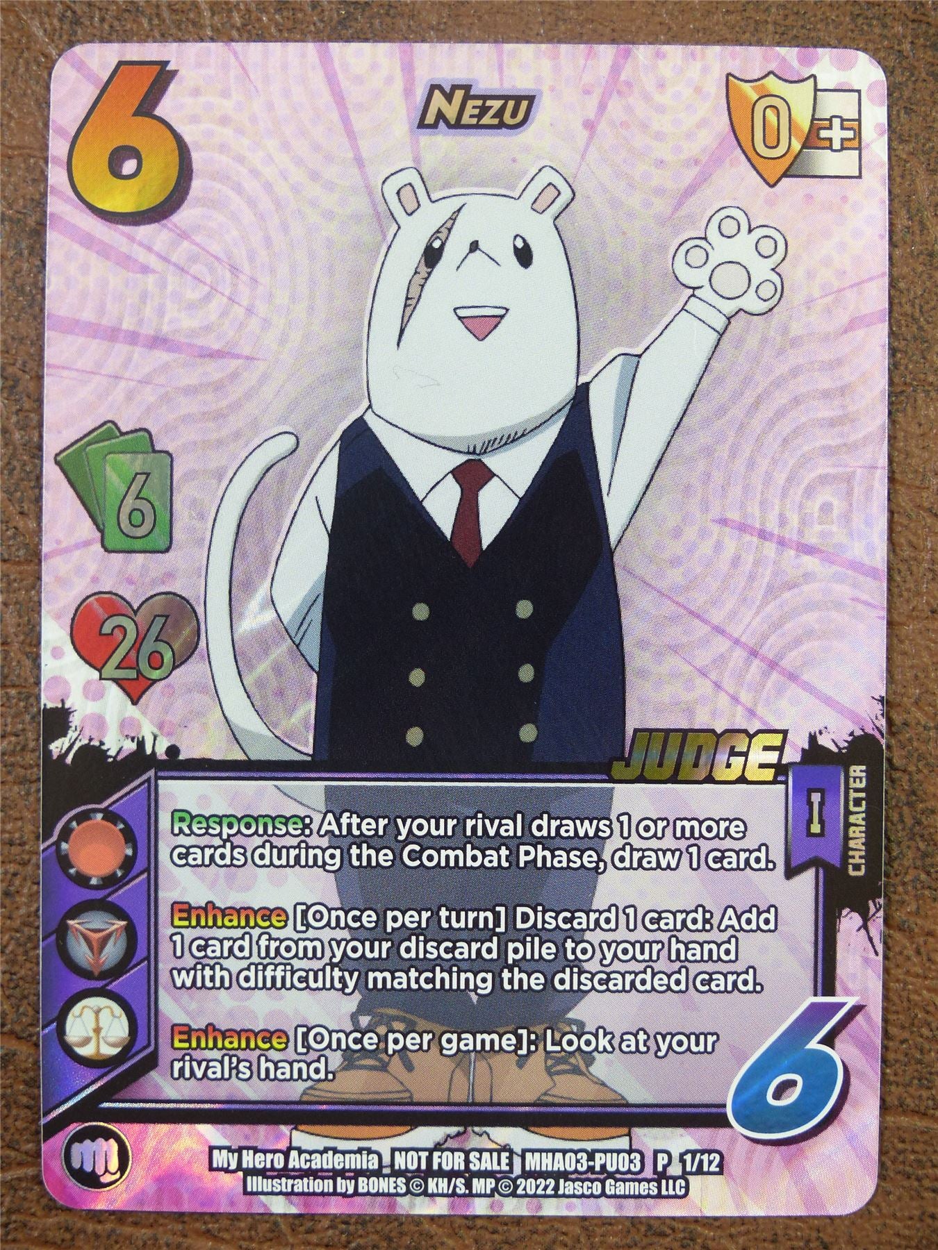 Universus: Nezu MHA-PU01 P 1/12 Judge