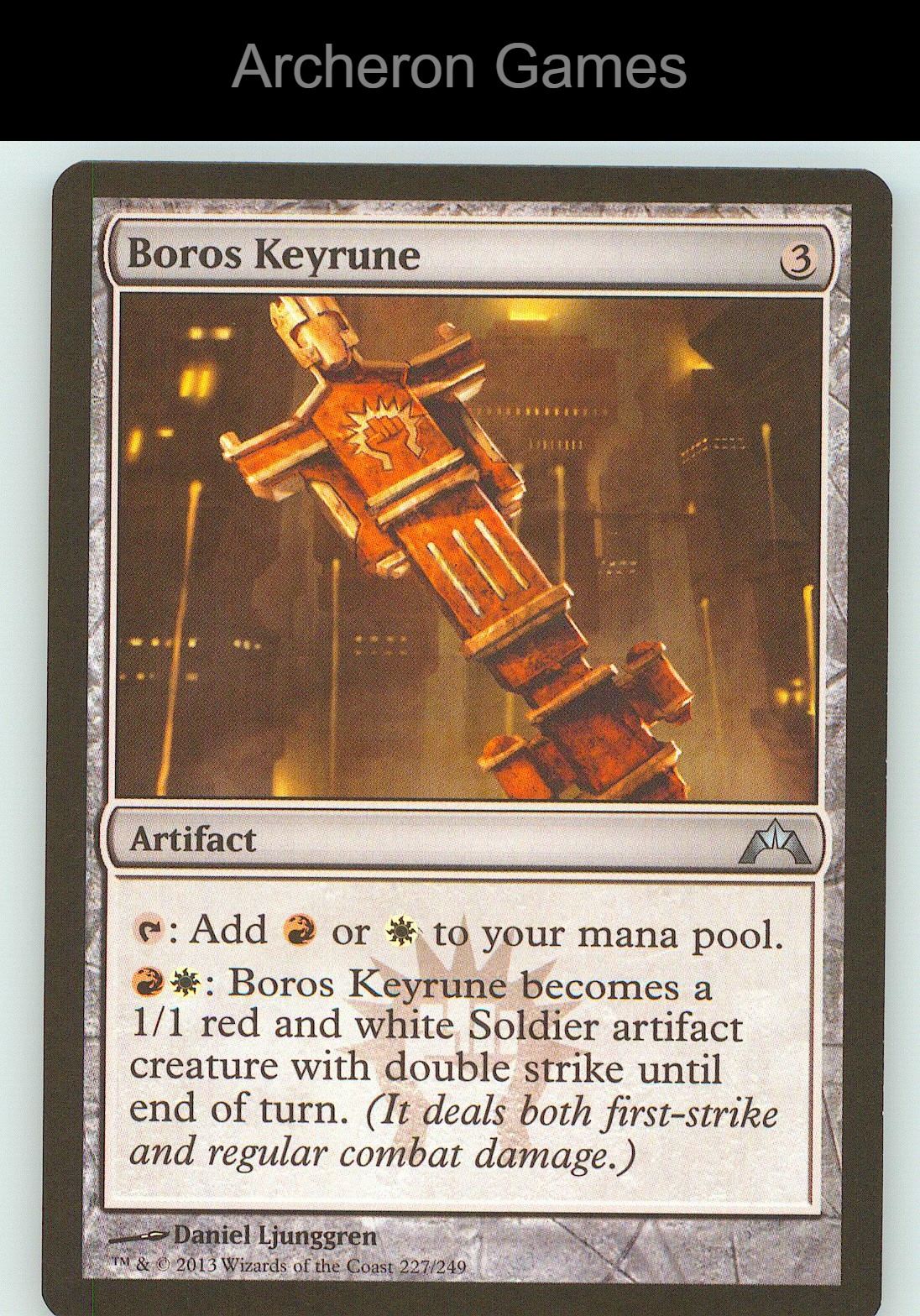 Boros Keyrune GTC 227 UC MTG Card NM/EX+