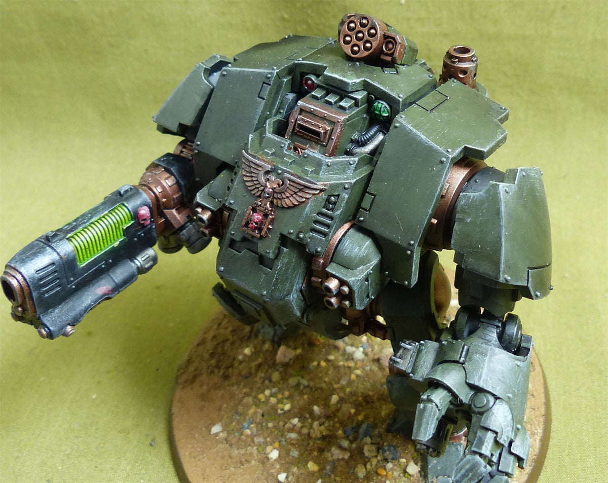 Primaris Redemptor Dreadnought painted - Space Marines - Warhammer 40K #2NS