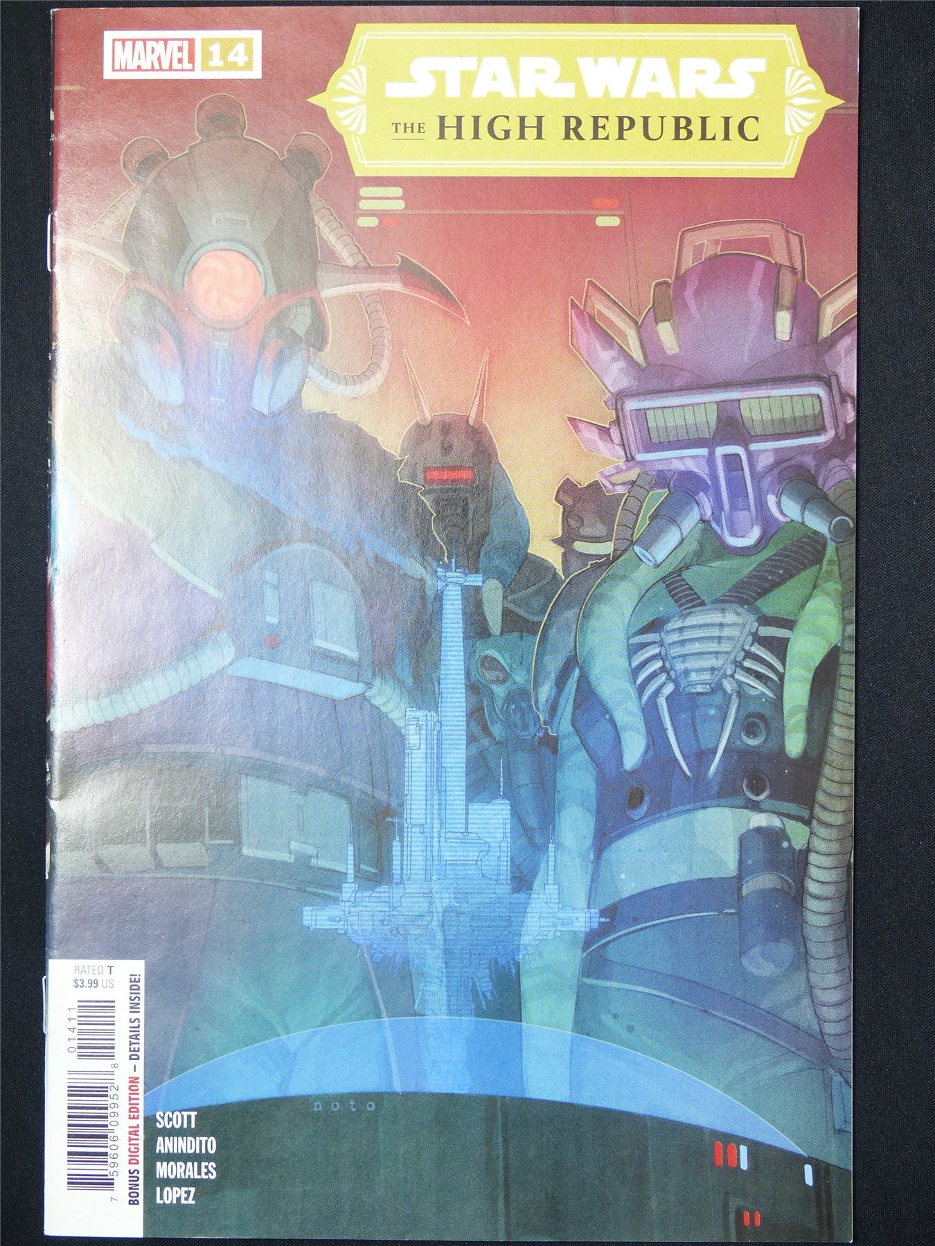 STAR Wars: The High Republic #14 - B&B Marvel Comic #7IG