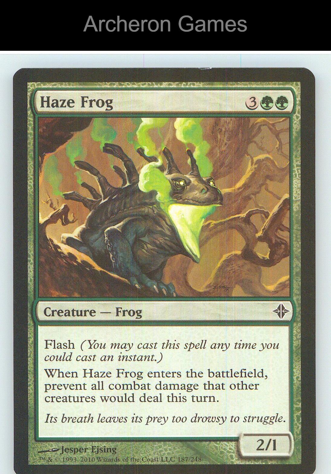 Haze Frog ROE 187 C MTG Card NM/EX+