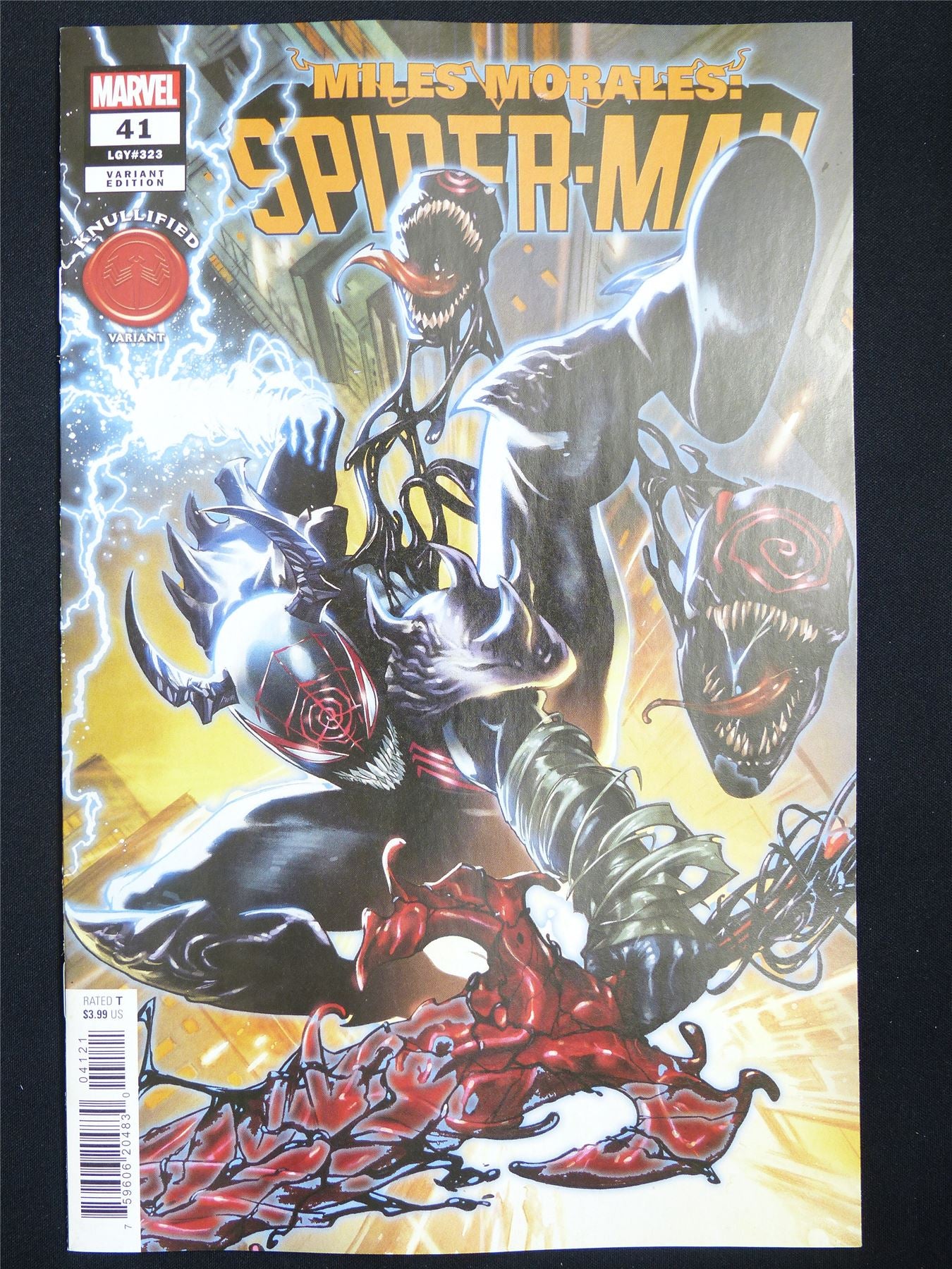 Miles Morales: SPIDER-MAN #41 Knullified Variant - Feb 2026 Marvel Comic #6V2