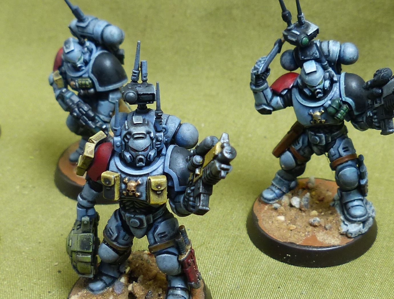 Intercessor Squad set of 5 painted - Space Wolves - Warhammer 40K #5C2