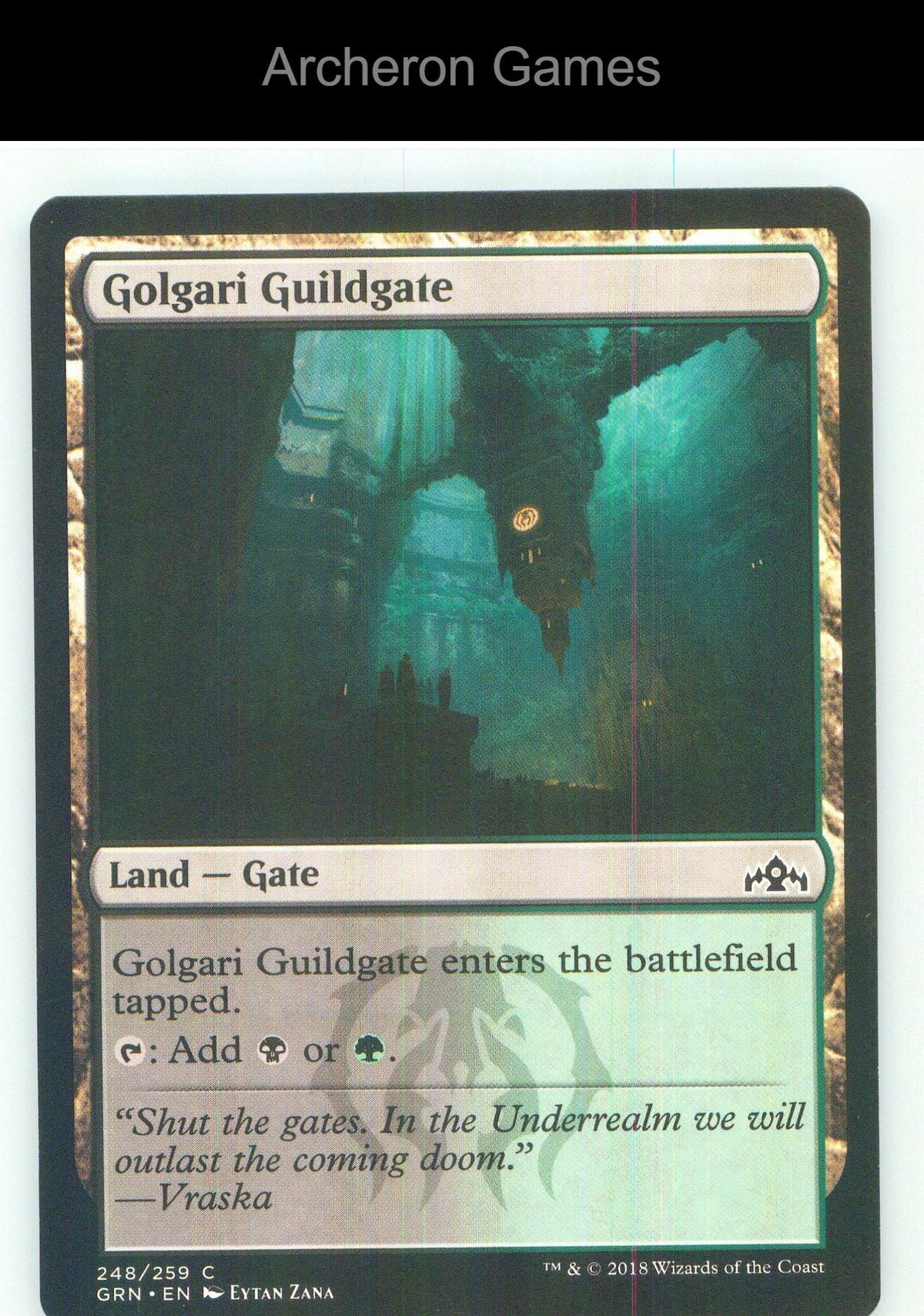 Golgari Guildgate (248) GRN 248 C MTG Card NM/EX+