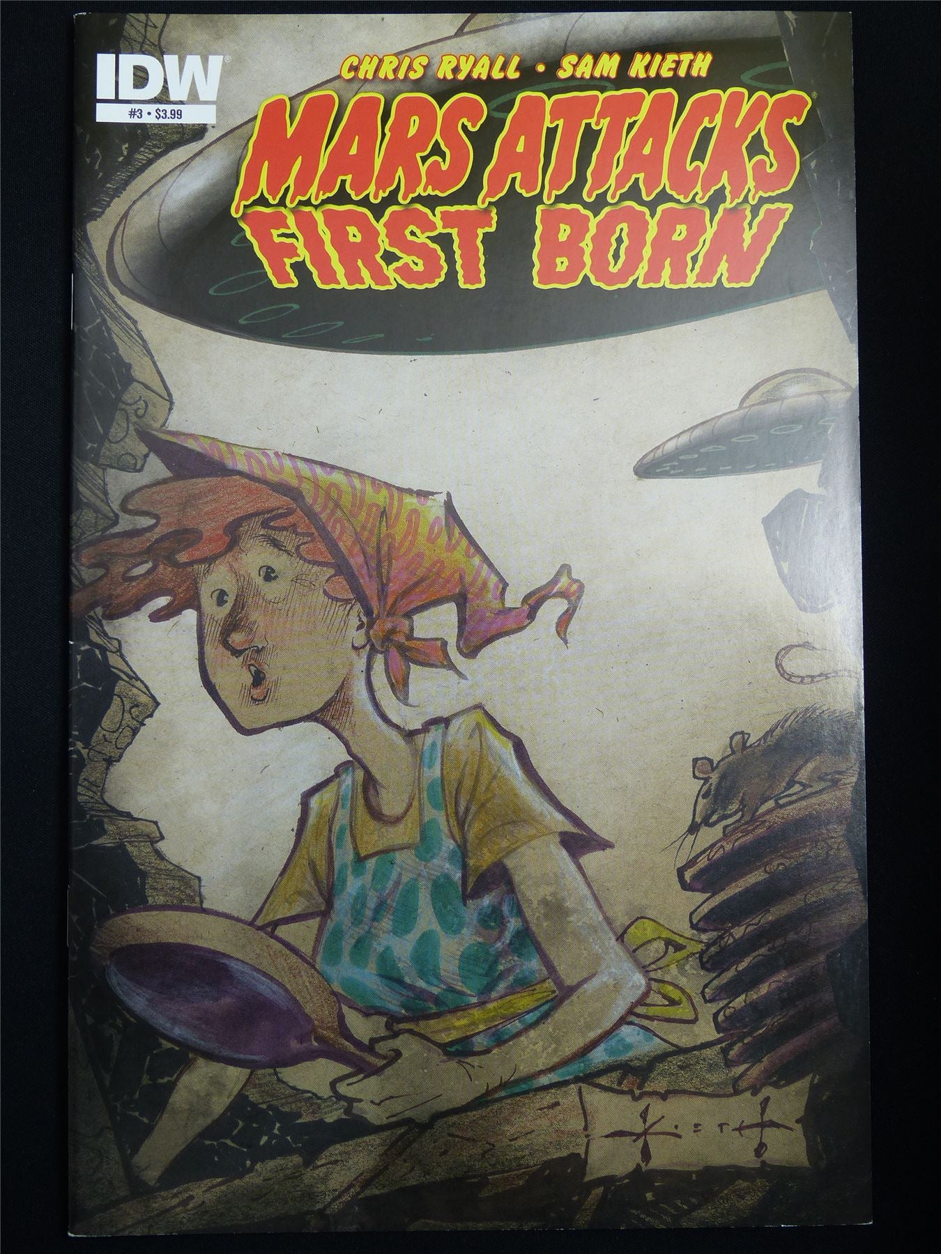 MARS Attacks: First Born #3 - B&B IDW Comic #2HD