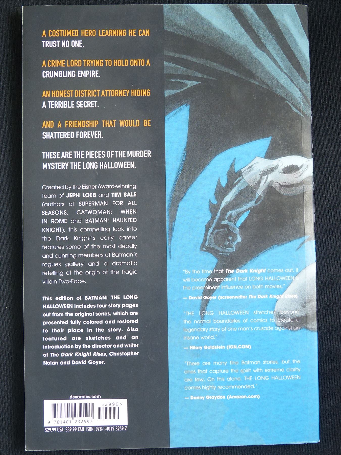 Batman: The Long Halloween - DC Graphic Softback #WW