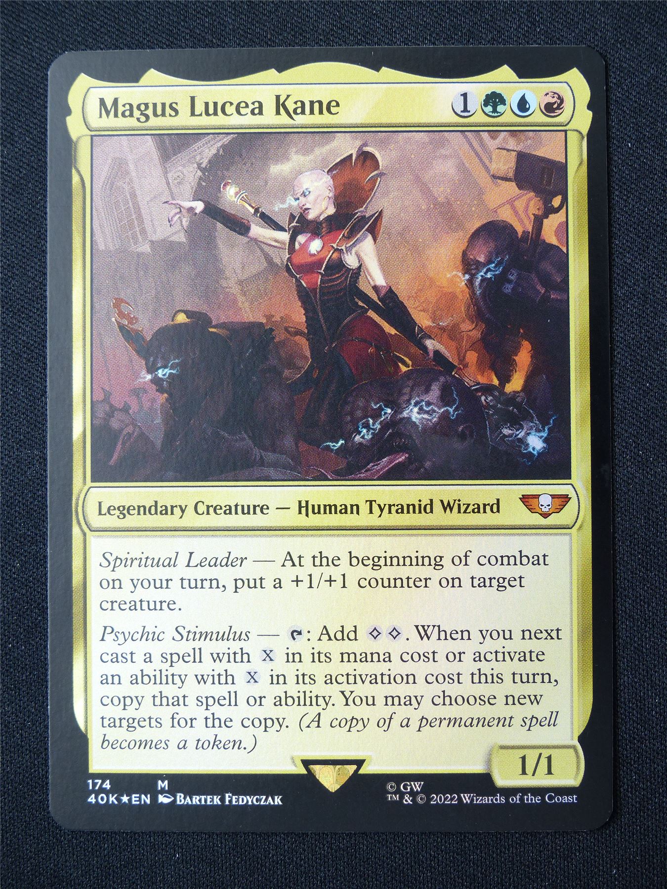magus Lucea Kane Foil - 40K - Mtg Card #4OX
