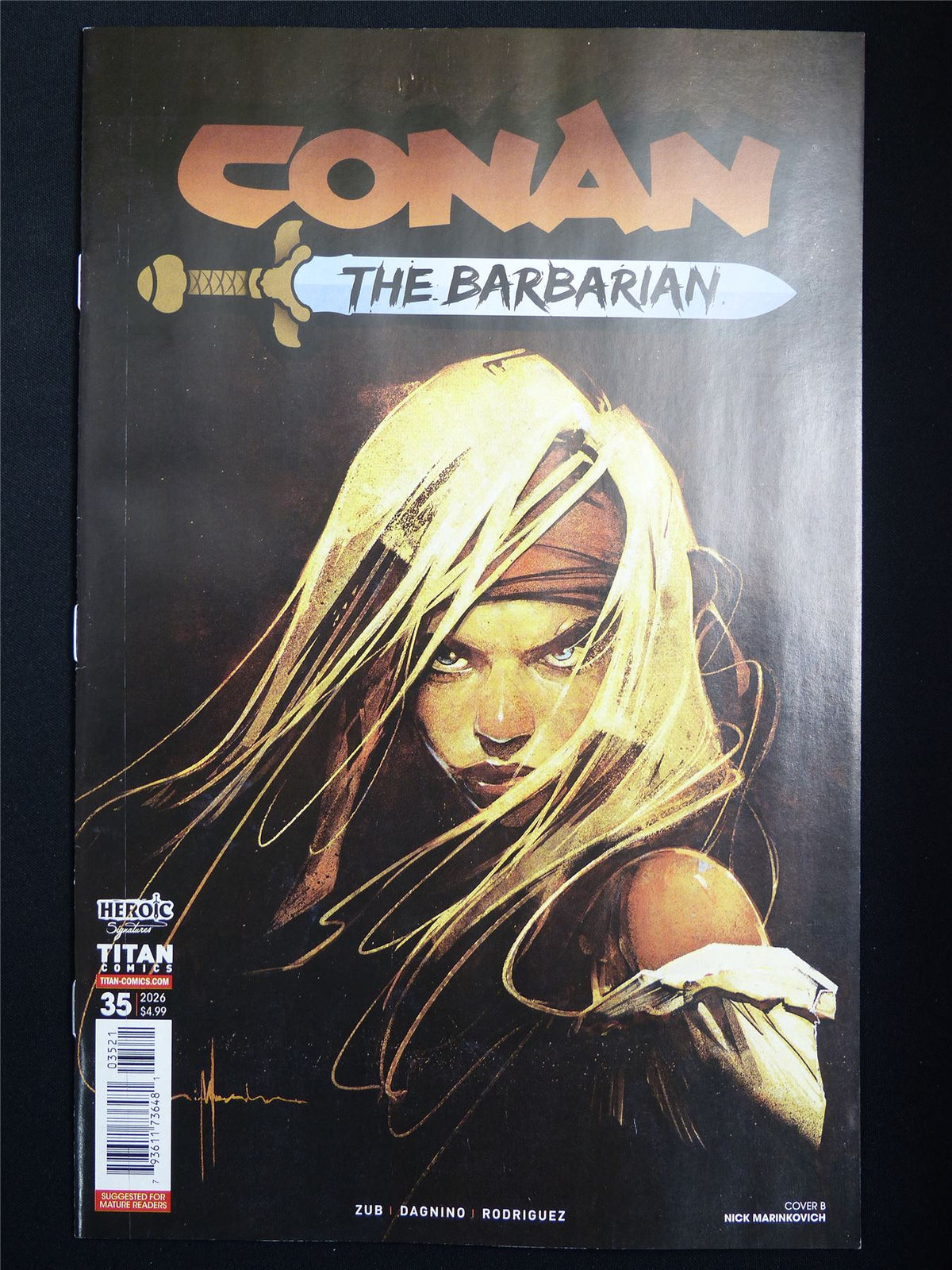 CONAN The Barbarian #35 Cvr B - Oct 2026 Titan Comic #4NM