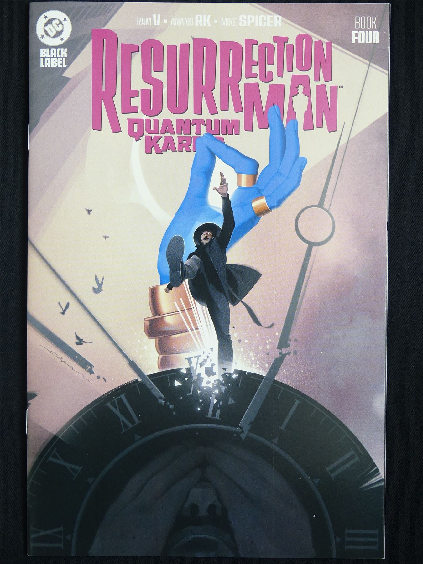 RESURRECTION man: Quantum Karma #4 - DC Comic #3B0