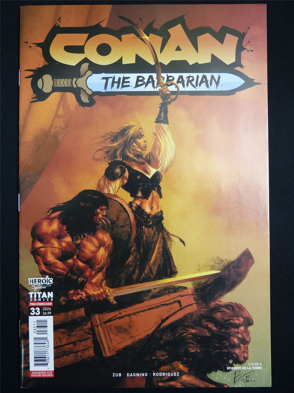 CONAN The Barbarian #33 Cvr A - Titan Comic #3NY