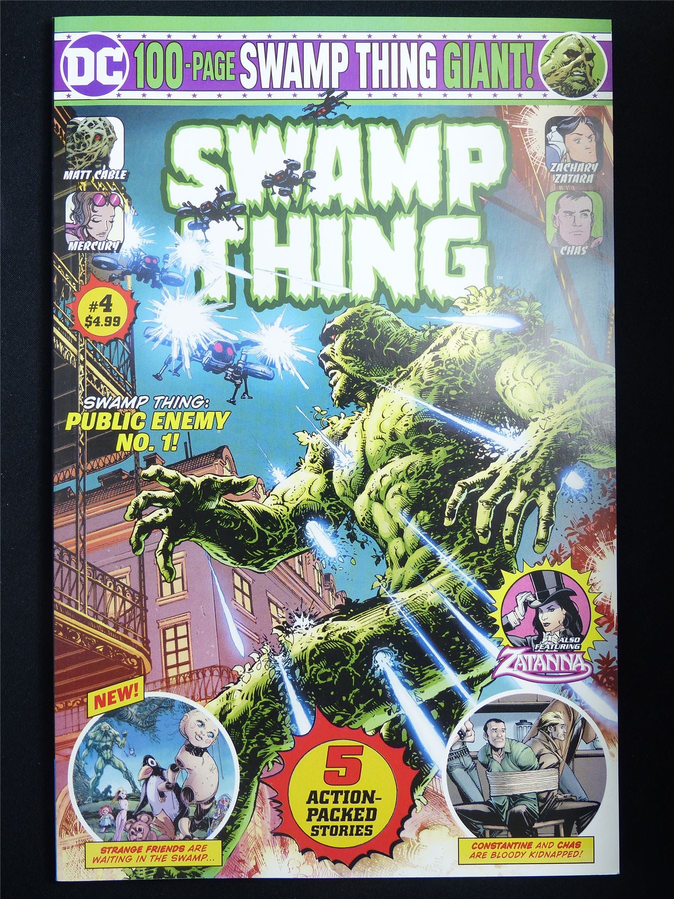SWAMP Thing #4 - DC Comic #2AN