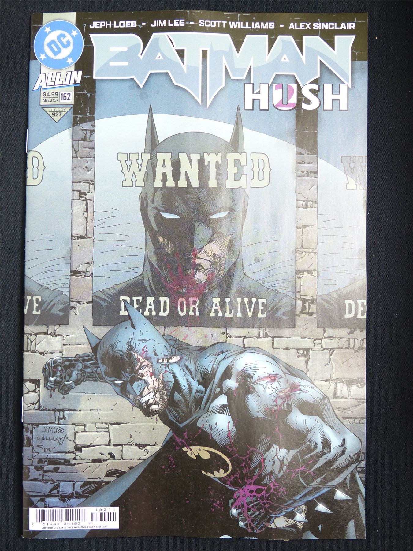 BATMAN #162 Hush - Jan 2026 DC Comic #614