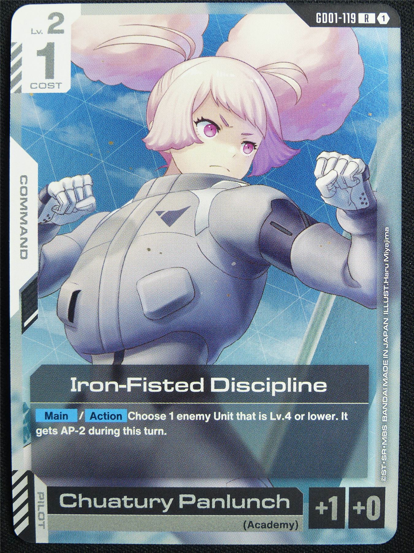 Iron-Fisted Discipline GD01-0119 R - Gundam Card #5PL