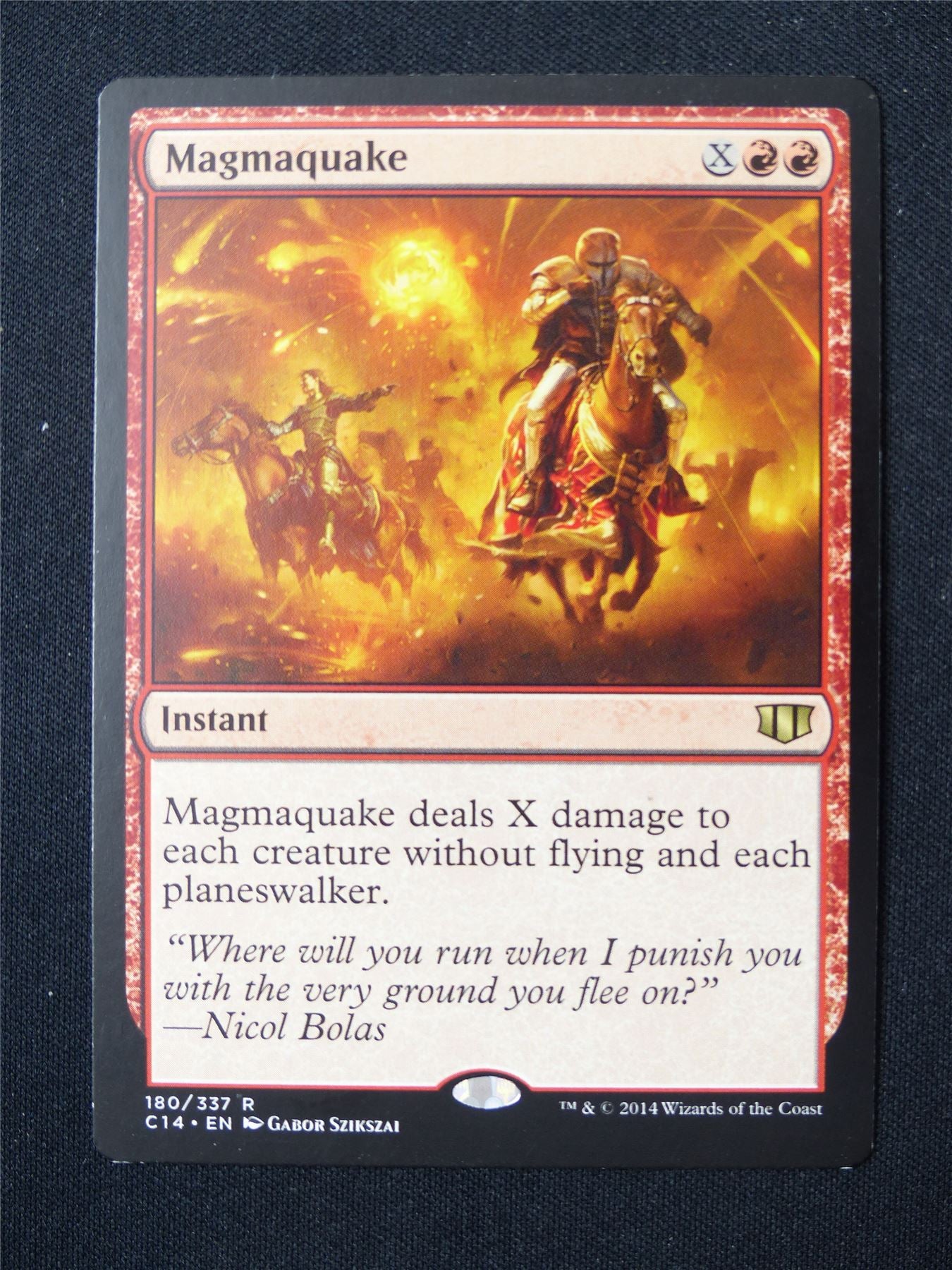 Magmaquake - C14 - Mtg Card #1S