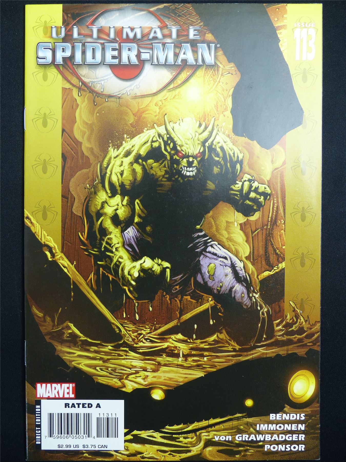Ultimate SPIDER-MAN #113 Cvr A - Marvel Comic #4N3