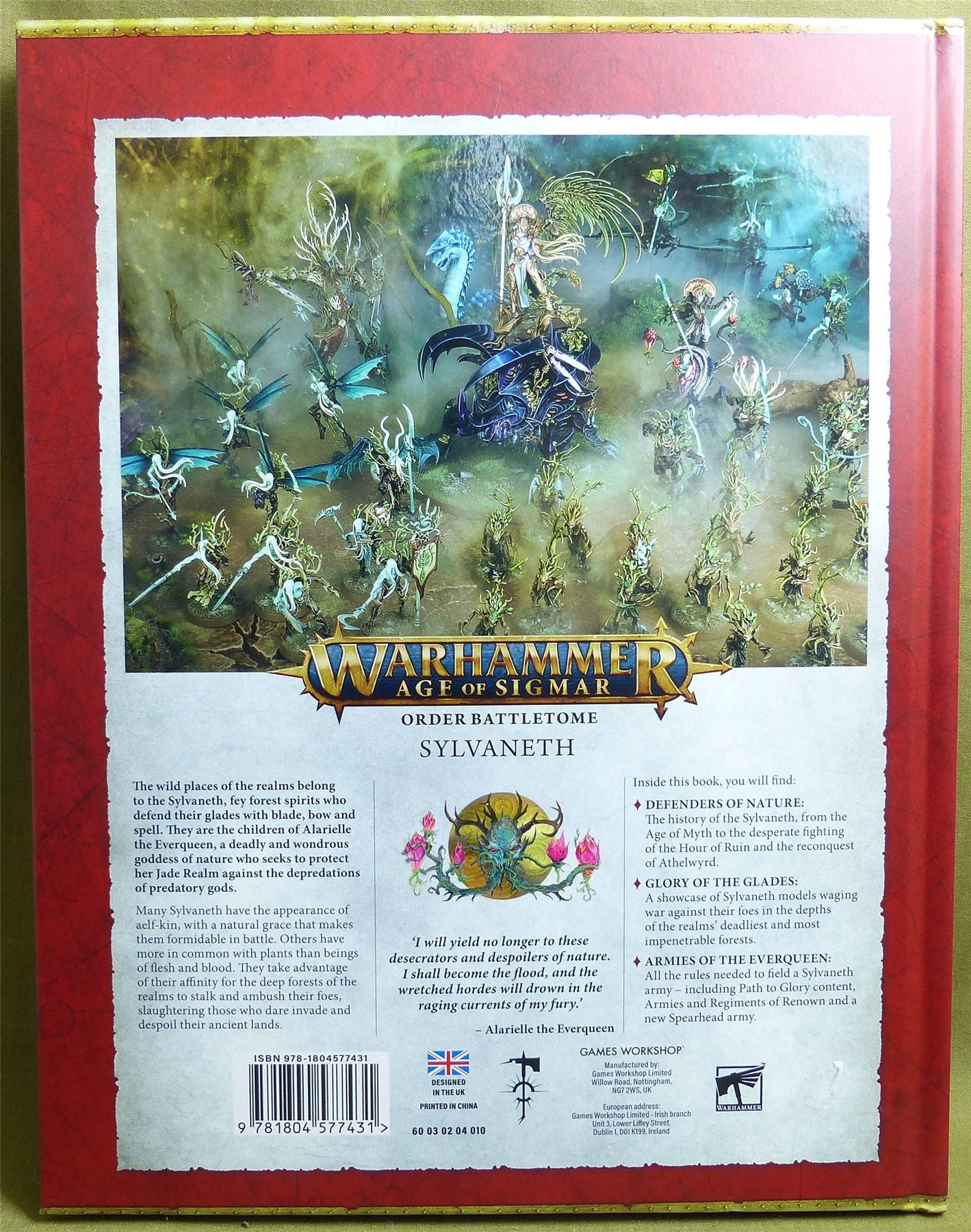 Sylvaneth Order Battletome - Warhammer AoS Hardback #4Y4