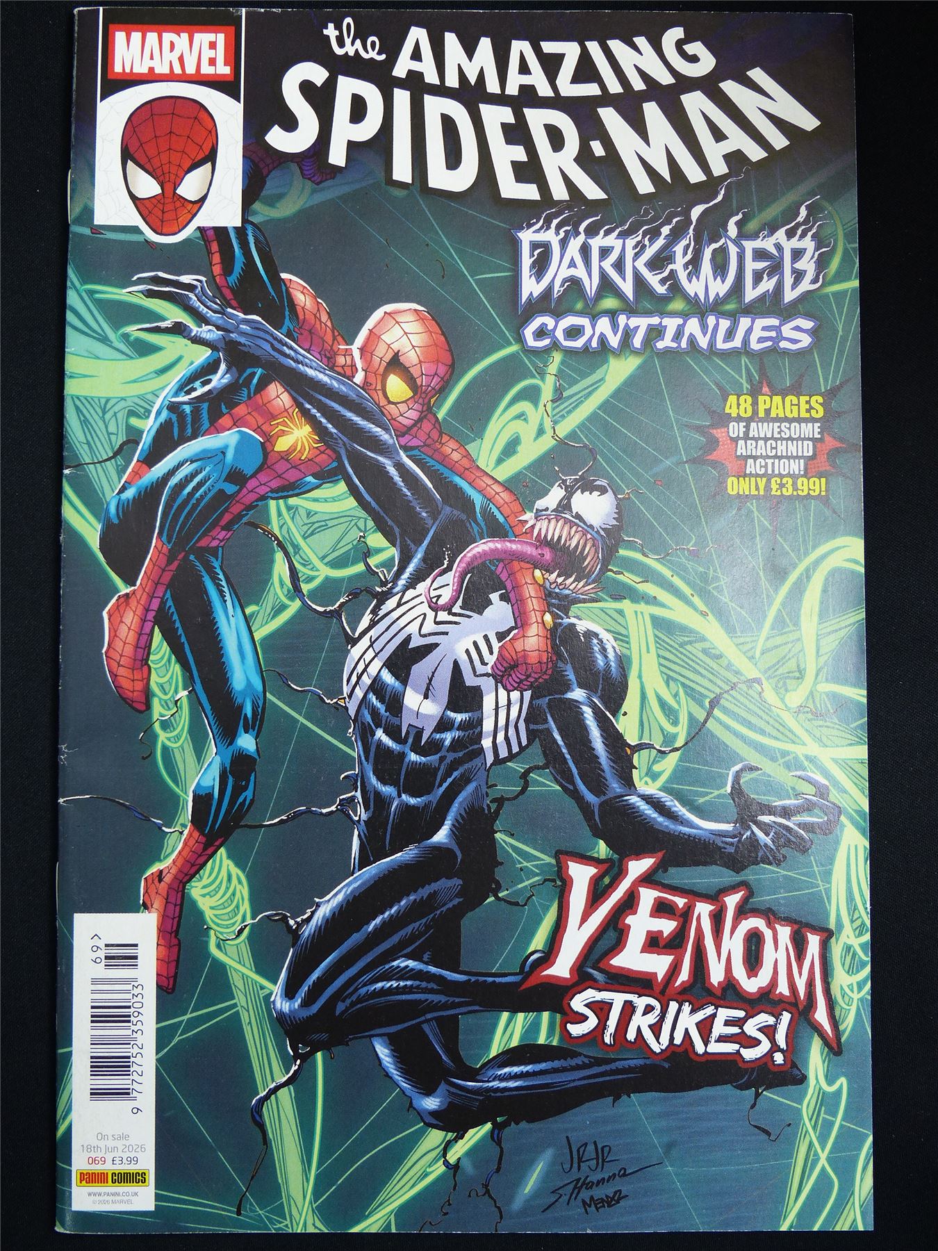 The Amazing SPIDER-MAN #69 Cvr A Panini - Marvel Comic #3XK