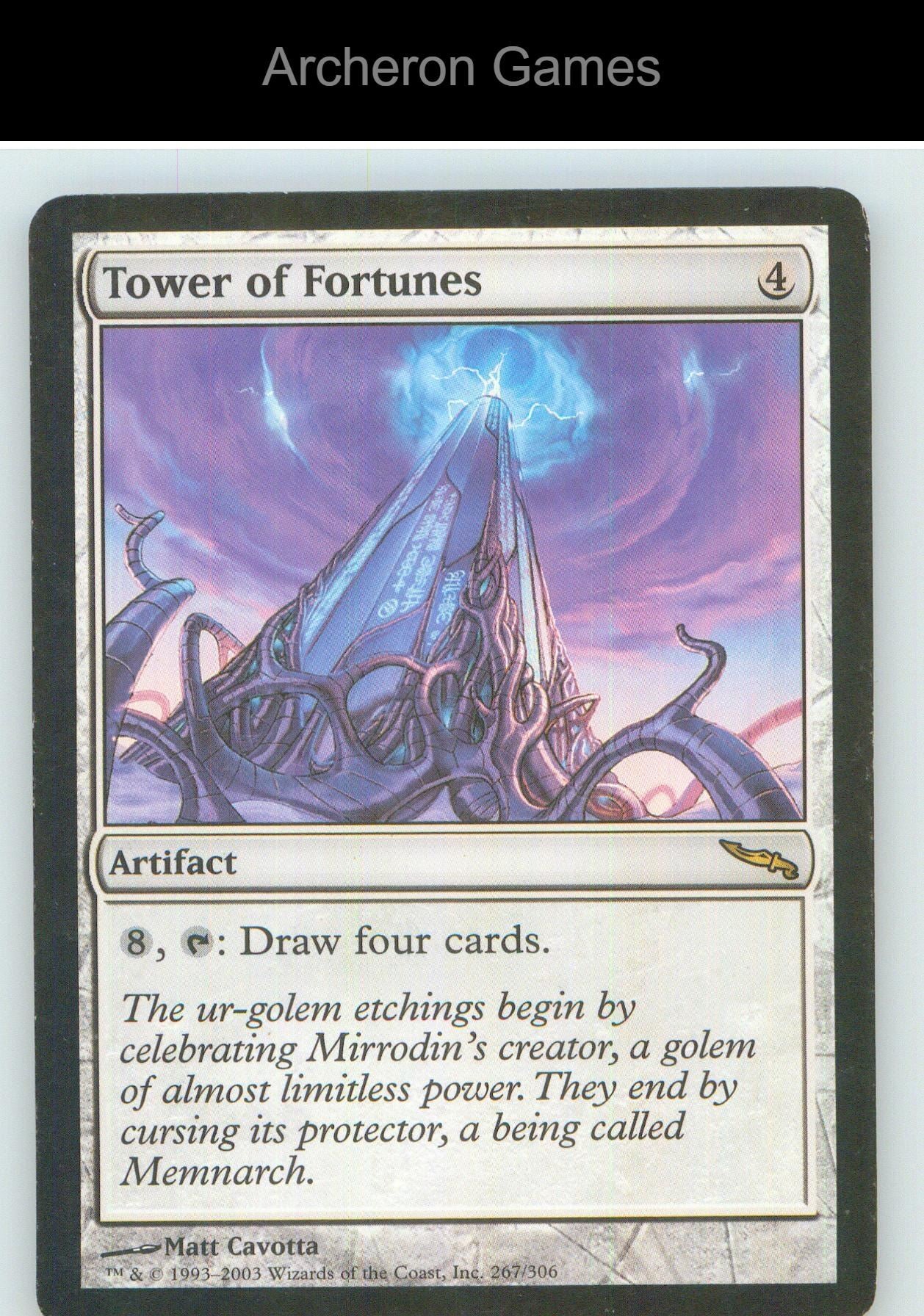 Tower of Fortunes PLST 267/306 R MTG Card NM/EX+