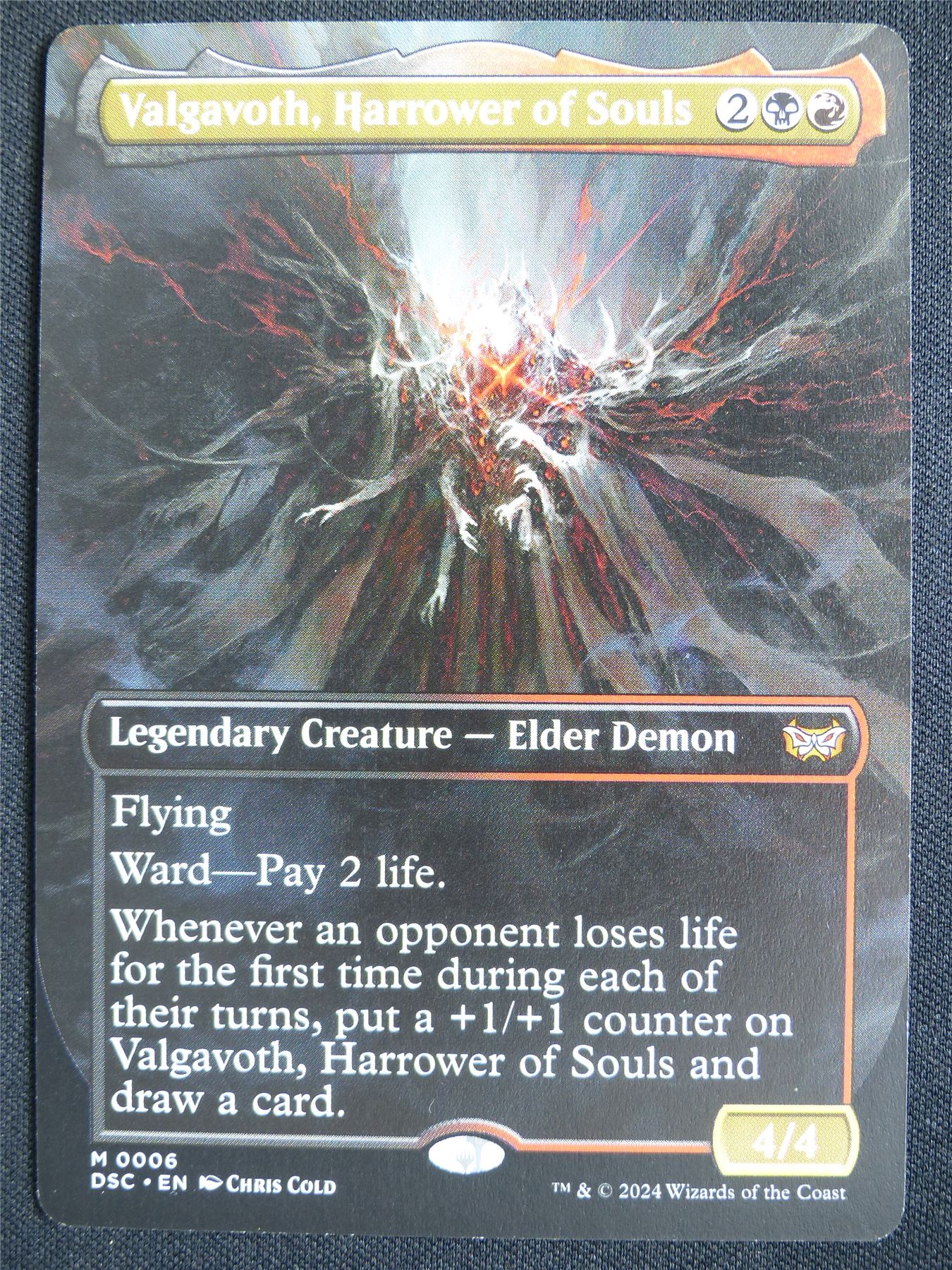 Valgavoth Harrower of Souls Borderless - DSC - Mtg Card #3H3