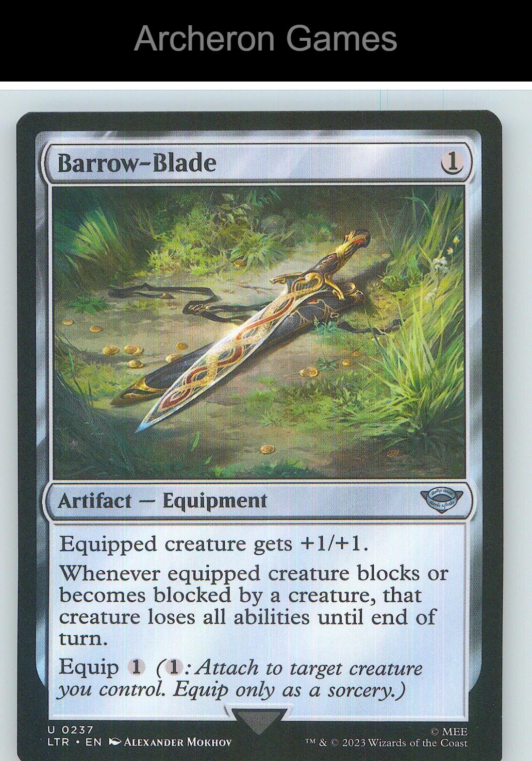 Barrow-Blade LTR 237 UC MTG Card NM/EX+
