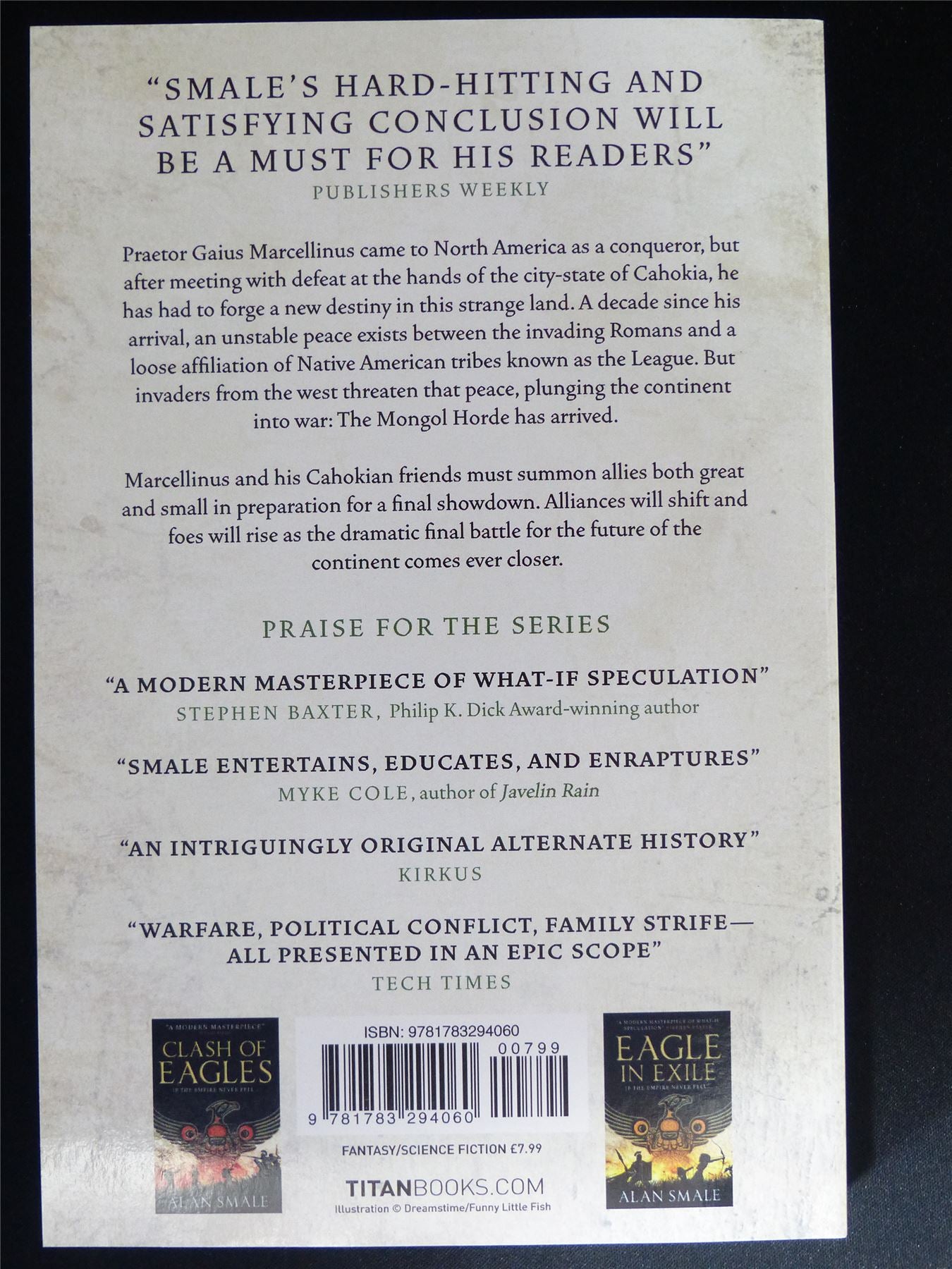 Eagle and Empire - Titan Novel Book Softback #9O