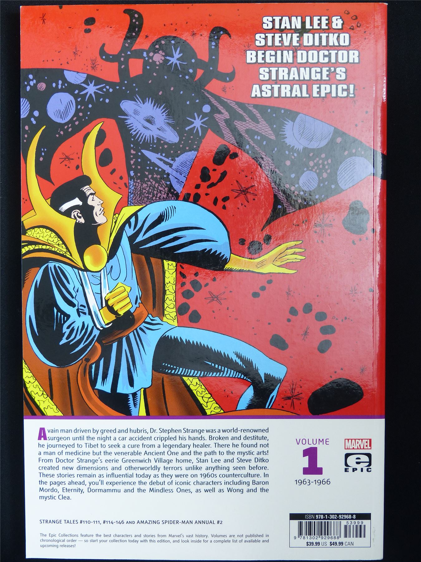 Doctor Strange: Master of the Mystic Arts - Epic Collection Volume 1 - Marvel Graphic Softback #33K