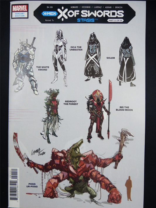X-MEN: X of Swords Stasis #1 1:10 Pepe Larraz Variant - Marvel Comic #4ZF