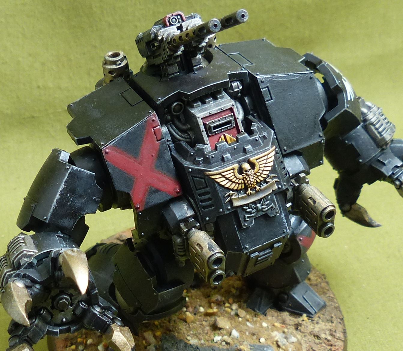 Primaris Redemptor Dreadnought painted - Blood Angels - Warhammer 40K #58
