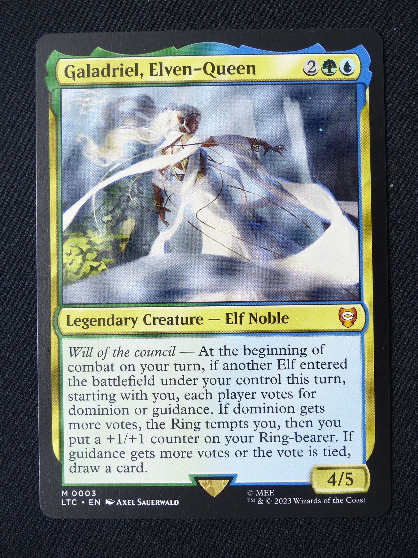 Galadriel Elven-Queen - LTC - Mtg Card #96P