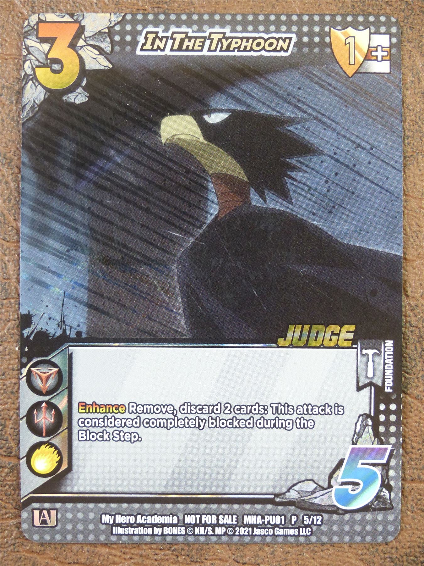 Universus: In The Typhoon MHA-PU01 P 5/12 Judge