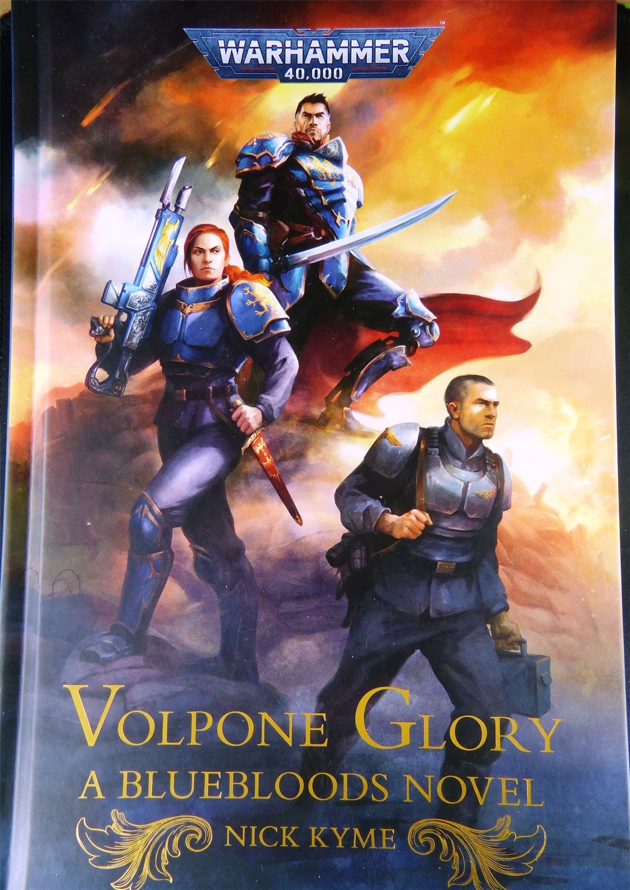 Volpone Glory: A bluebloods novel - Hard Back Novel - Warhammer 40k #1KK