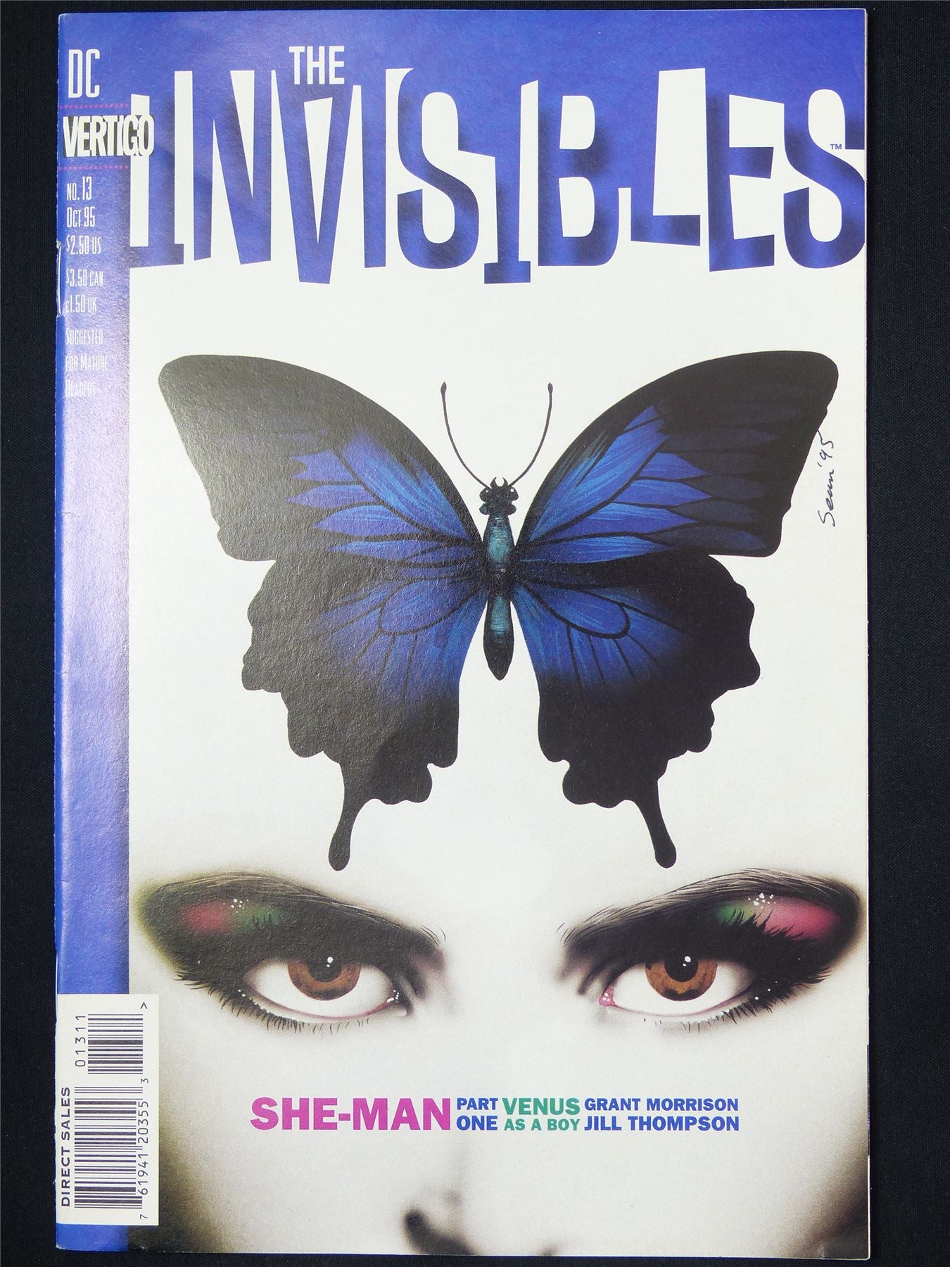 The INVISIBLES #13 - DC Vertigo Comic #16N