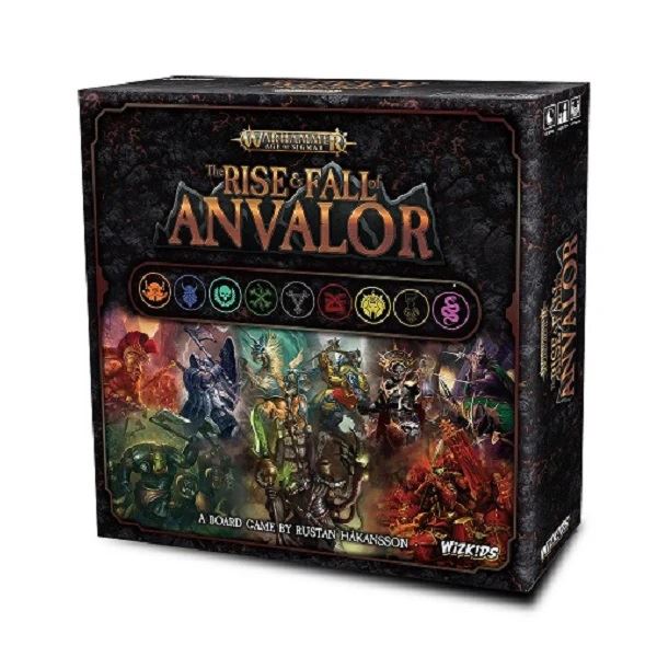 The Rise & Fall of Anvalor - Warhammer Age of Sigmar - Board Game #74V