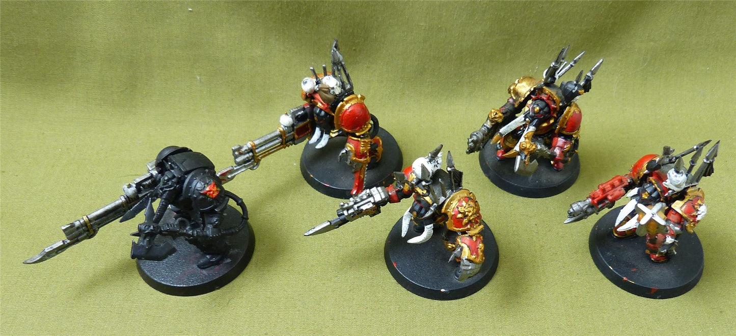 Terminator Squad - Chaos Space Marines - Warhammer 40K #25N