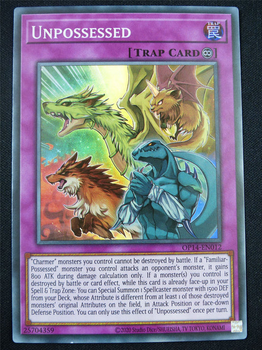 Unpossessed OP14 Super Rare - Yugioh Card #66