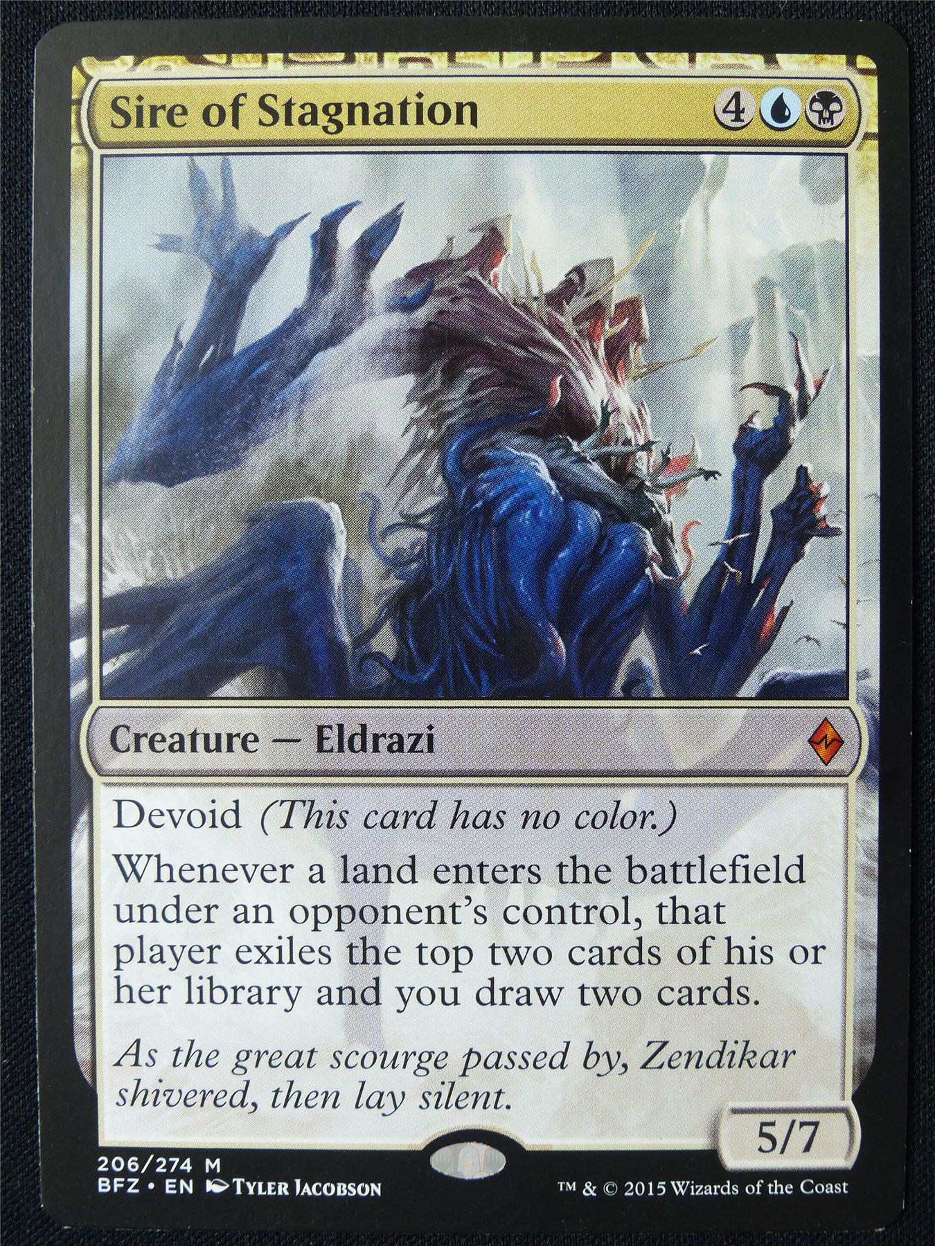 Sire of Stagnation - BFZ - Mtg Card #1BF