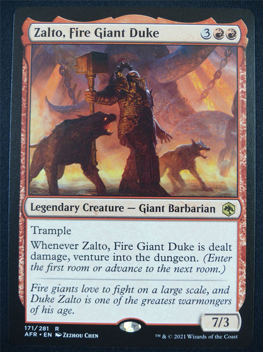 Zalto Fire Giant Duke - AFR - Mtg Card #5AP
