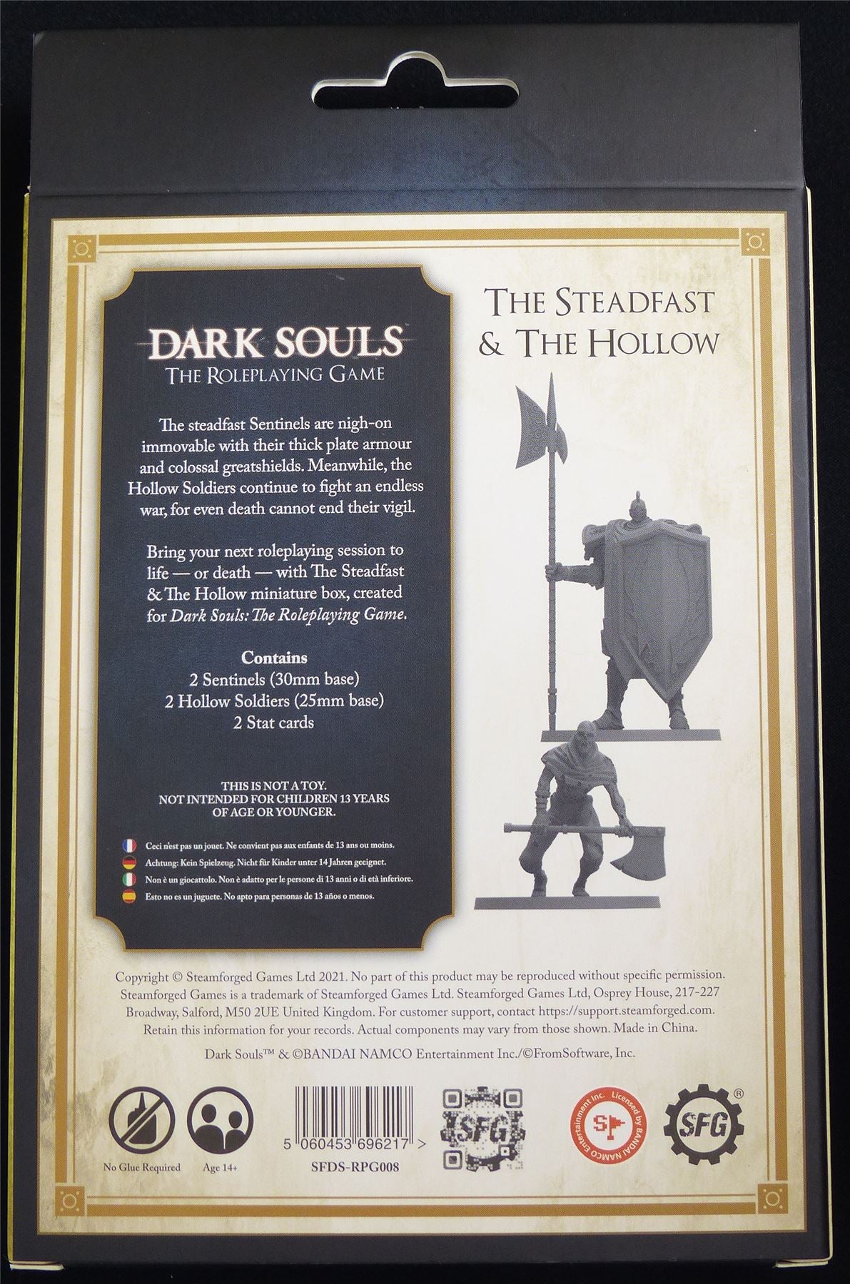 The Steadfast & The Hollow - Dark Souls Roleplaying Game Miniatures #3KU