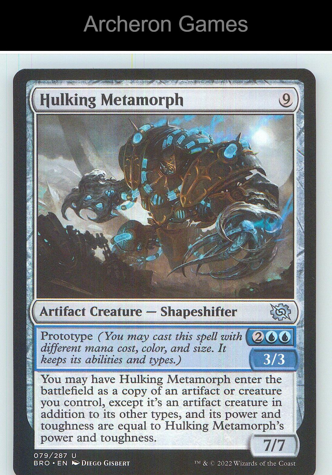 Hulking Metamorph BRO 79 UC MTG Card NM/EX+