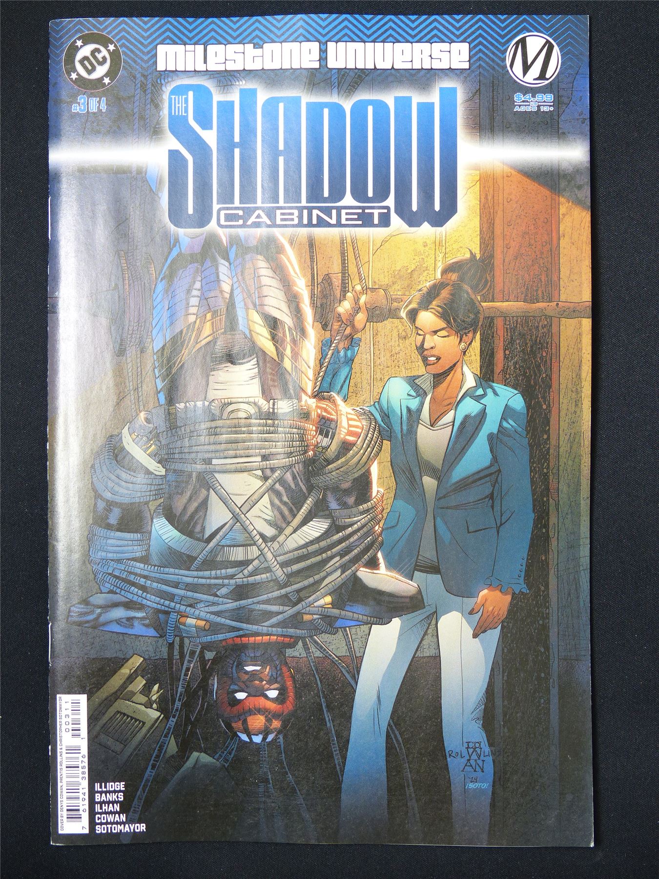 The SHADOW Cabinet #3 - B&B Mar 2025 DC Comic #7DV