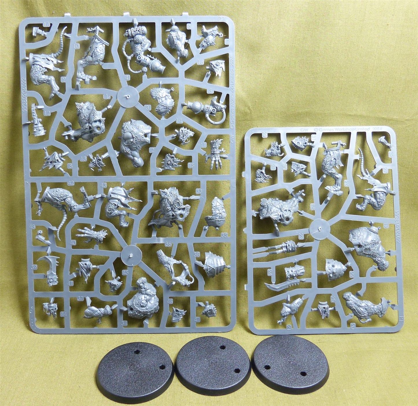 Rat Ogors complete sprue - Skaven - Warhammer AoS #RV
